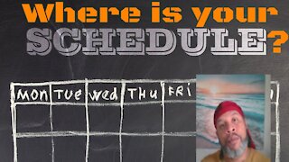 How to setup a schedule..