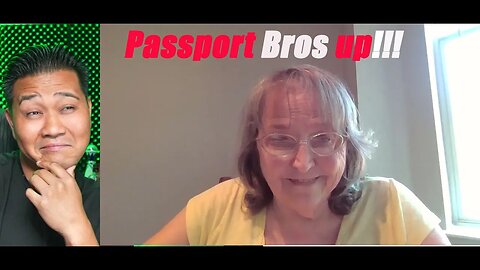 Based! Grandma gives high-five to passport bros! Passport bros up!