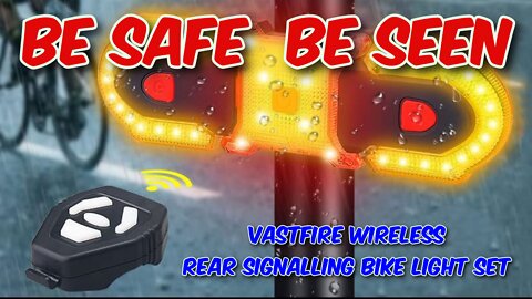 VASTFIRE Rear Signalling Wireless Bike Light Set