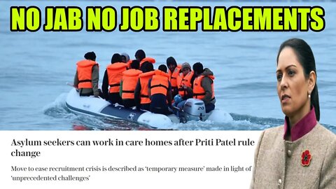 Priti Patel Plans To Use Asylum Seekers To Replace Care Workers Sacked By No Jab No Job Policy