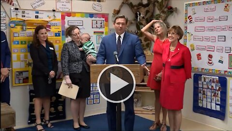 Governor Ron DeSantis Signs Groundbreaking Early Learning and Literacy Legislation 05/04/21