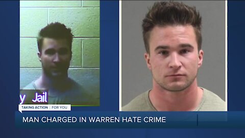 Man charged with ethnic intimidation in racist vandalism case targeting Black family in Warren