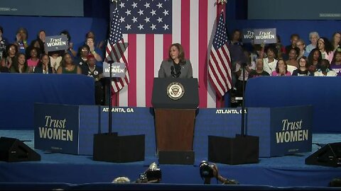 Vice President Harris delivers remarks on reproductive health in Atlanta