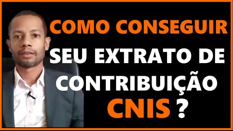 Como Conseguir Seu Extrato De Contribuição CNIS