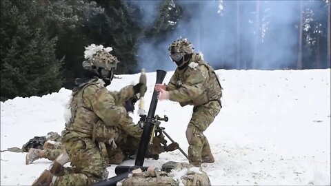 173rd Airborne Brigade Mortar Mission at Grafenwoehr