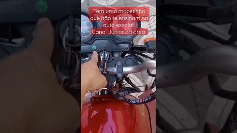 Macetinho que não te ensinam na auto escola de moto!!! #moto #freio #embreagem