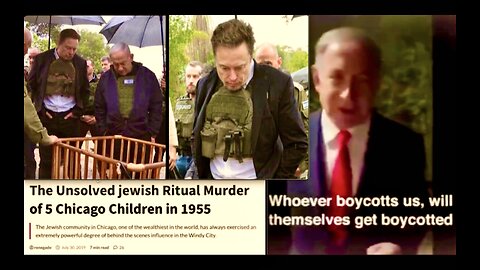 Israel Netanyahu Threatens To Boycott Anyone Against Genocide Elon Musk Ignores Holodomor Palestine