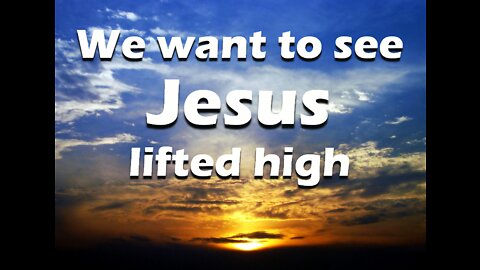 August 21 Devotional - Does your church lift Jesus higher? - Tiffany Root & Kirk VandeGuchte