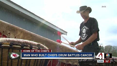 'Cy the Drum Guy,' battling cancer, needs help from Chiefs Kingdom