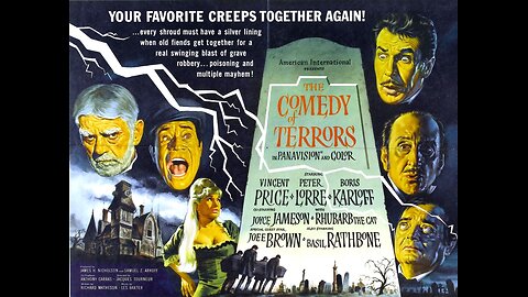 THE COMEDY OF TERRORS (1963).