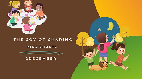 The joy of sharing kids shorts