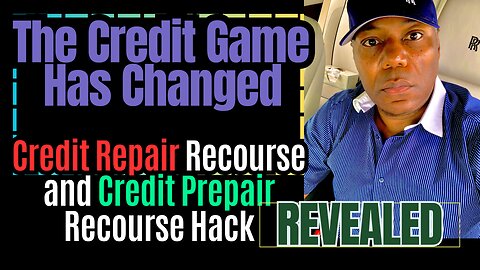 Credit Repair Recourse and Credit Prepair Recourse Hack Revealed...