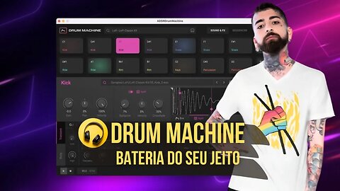 Confira Drum Machine Bateria do seu Jeito