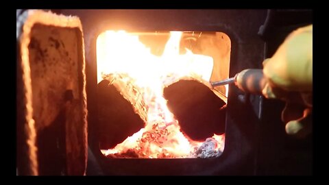 Winter Camping: My Method of Loading the Stove Before Bedtime