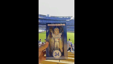 Fernando Valenzuela 2023 Bobblehead- L.A. Dodgers Stadium Giveaway #dodgers #bobblehead