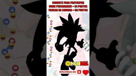 POOR SONIC - QUEM É ESSE PERSONAGEM Nº1 #SHORTS