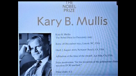 (Fran _ Eng) Kary B. MULLIS inventor of PCR test exposes fraud. Then DIES.