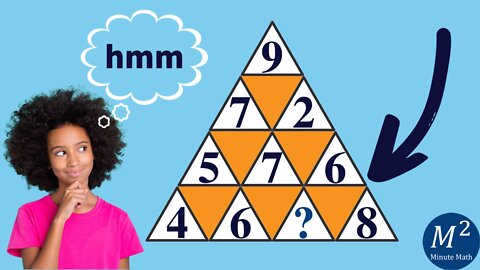 Pyramid Logic Puzzle Solution | Can you solve it? | Minute Math #puzzles