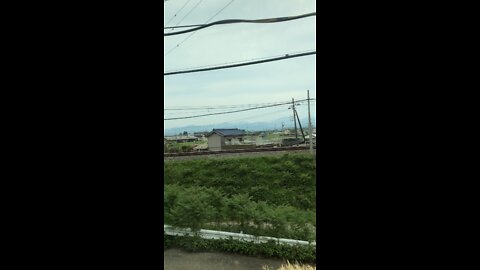 Slow Train Ride in Japan