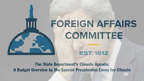 Foreign Affairs Committee Hearing: Waltz Questions Kerry