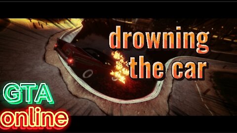 GTA online Halloween event so I tried drowning the ghost car and here's what happened