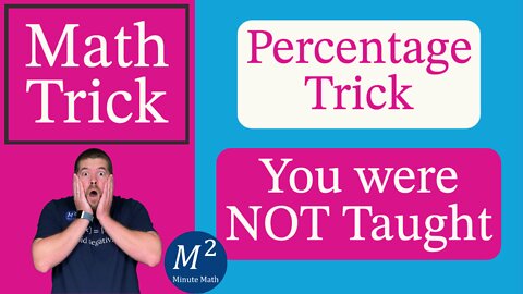 Percentage Trick You Were NEVER Taught in School Minute Math Tricks Part 71-75 #shortscompilation