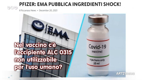 Nel vaccino c'è l'eccipiente ALC 0315 non utilizzabile per l'uso umano?