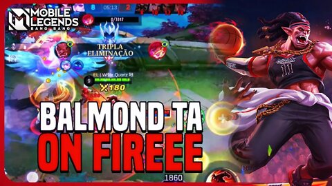 SUBA DE ELO COM ELE!!! BUILD ATUALIZADA PRO BALMOND | MLBB