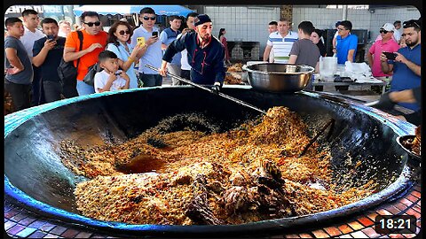 THE MOST GIANT PILAF | 3000KG WEDDING PILAF