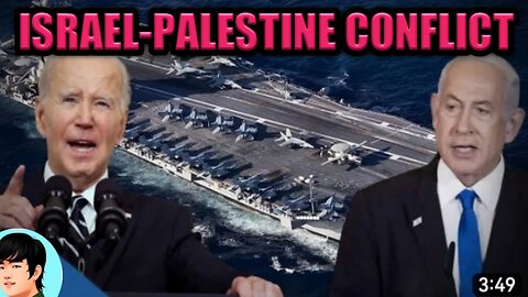 ISRAEL-PALESTINE CONFLICT || US SENDS WARSHIPS TO SUPPORT ISRAEL AMID ONGOING WAR WITH HAMAS