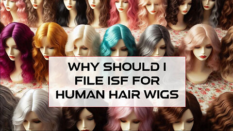 Unlock the Secrets: Why Filing an ISF for Human Hair Wigs is Essential!