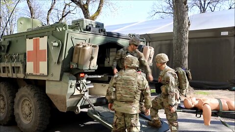 U.S. Army Soldiers Conduct Mass Casualty Training in Poland