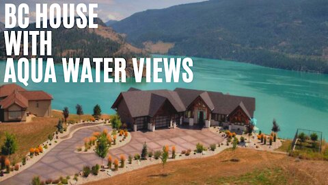 Lakehouse For Sale In BC Is Right Next To Stunning Turquoise Waters (PHOTOS)