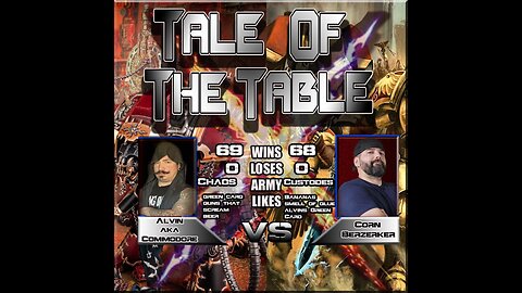 WWL Wrong Warhammer League Final Round - Alvin VS Corn Berzerker. Hammermania 1 Main Event