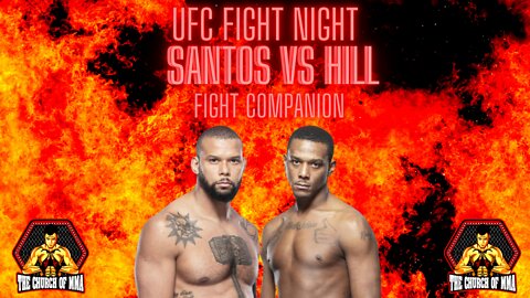 FIGHT COMPANION SANTOS VS HILL | VICENTE LUQUE VS GEOFF NEAL