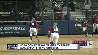 NCAA considering eligibility relief waiver for spring athletes