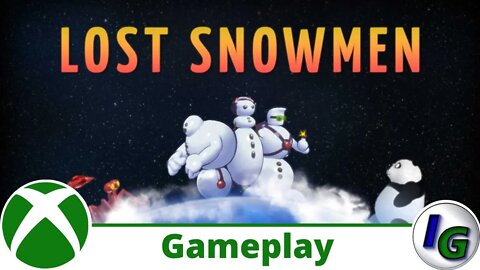 Lost Snowman Gameplay on Xbox