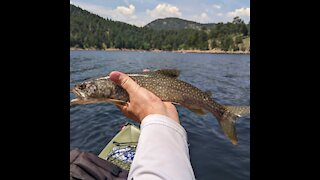 Gross Reservoir Kayak Fishing (7/20/2021)