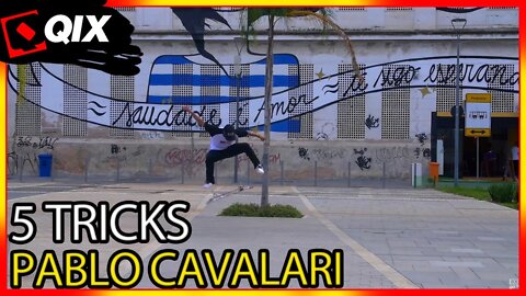 5 Tricks - Pablo Cavalari na Praça Mauá - RJ