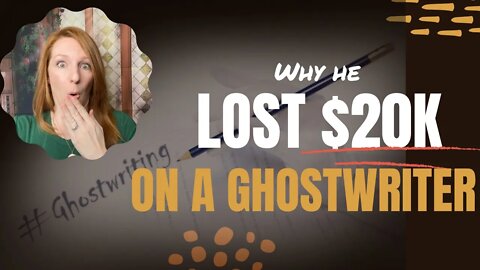 How to Find a Ghostwriter (DON'T GET SCAMMED)