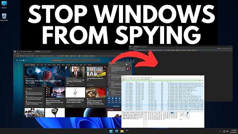 STOP WINDOWS SPYING WITH HOSTS FILE