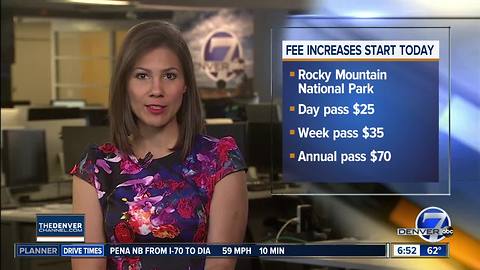 Fee increase takes effect Friday at national parks