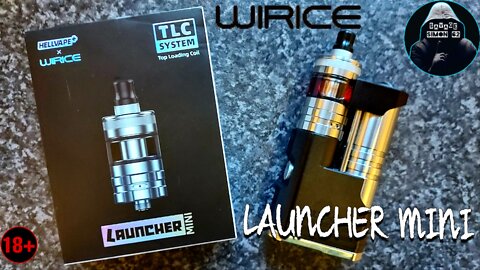 HELLVAPE / WIRICE LAUNCHER MINI TANK REVIEW 🔞 #hellvape #wirice #launcherminitank #subohmtank #vape