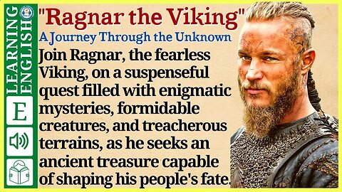 learn English through story level 2 🍁Ragnar the Viking | WooEnglish #29