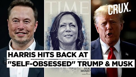 Trump Roasts "Not Smart" Kamala Harris For 'Snubbing' Media, Musk "Happy To Host" Her On X