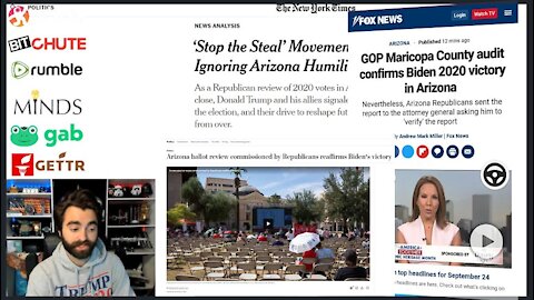 FAKE NEWS Goes Into FULL 1984-MODE | 'There Is No Fraud In Maricopa'