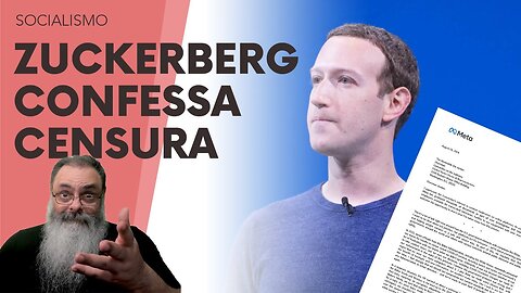 ZUCKERBERG confessa que FEZ CENSURA a PEDIDO do GOVERNO na COVID-19 e no LAPTOP do HUNTER BIDEN