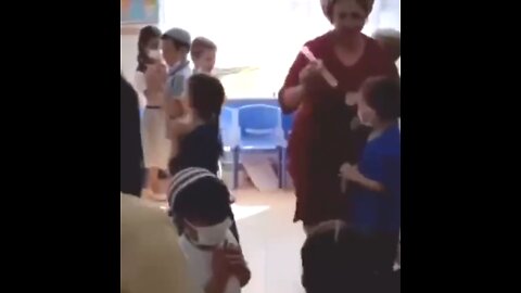 Playful indoctrination of children with vaccination game in kindergarten