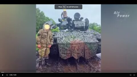 Damaged AFU Swedish CV90 Infantry Fighting Vehicle - Ukraine War Combat Footage 2023 Today Armor