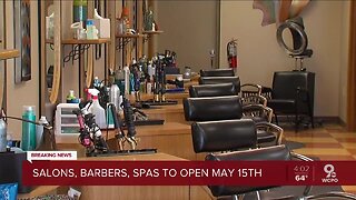 Salons reopening